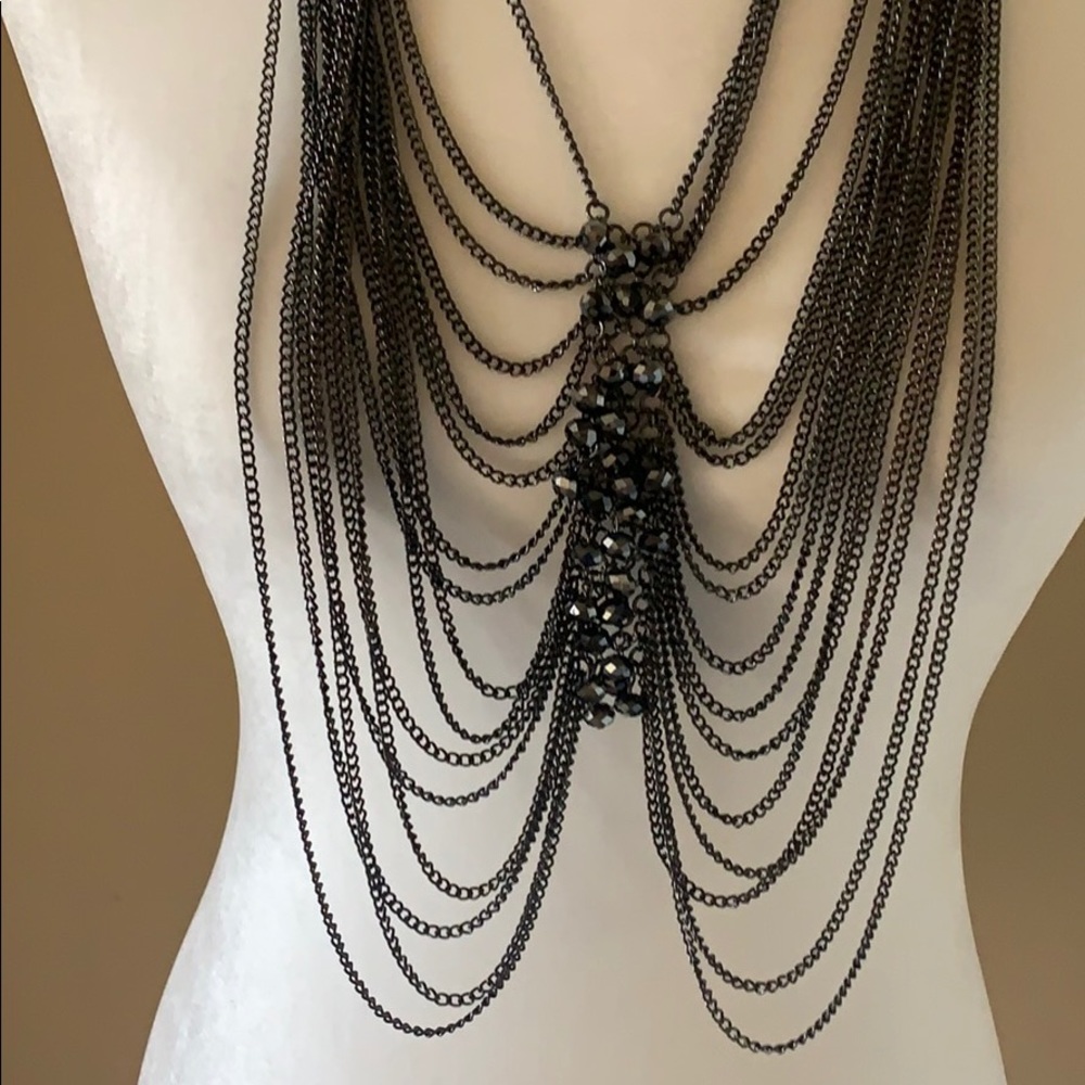 Designer 16 Strand Necklace